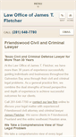 Mobile Screenshot of friendswoodlawyer.com
