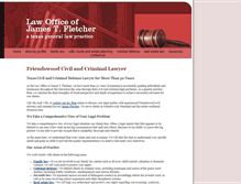Tablet Screenshot of friendswoodlawyer.com